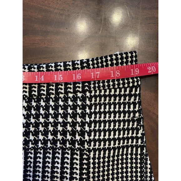 NWT Akris Punto Woman's Black Cashew Houndstooth Trousers With Pockets Size14 - Picture 14 of 15